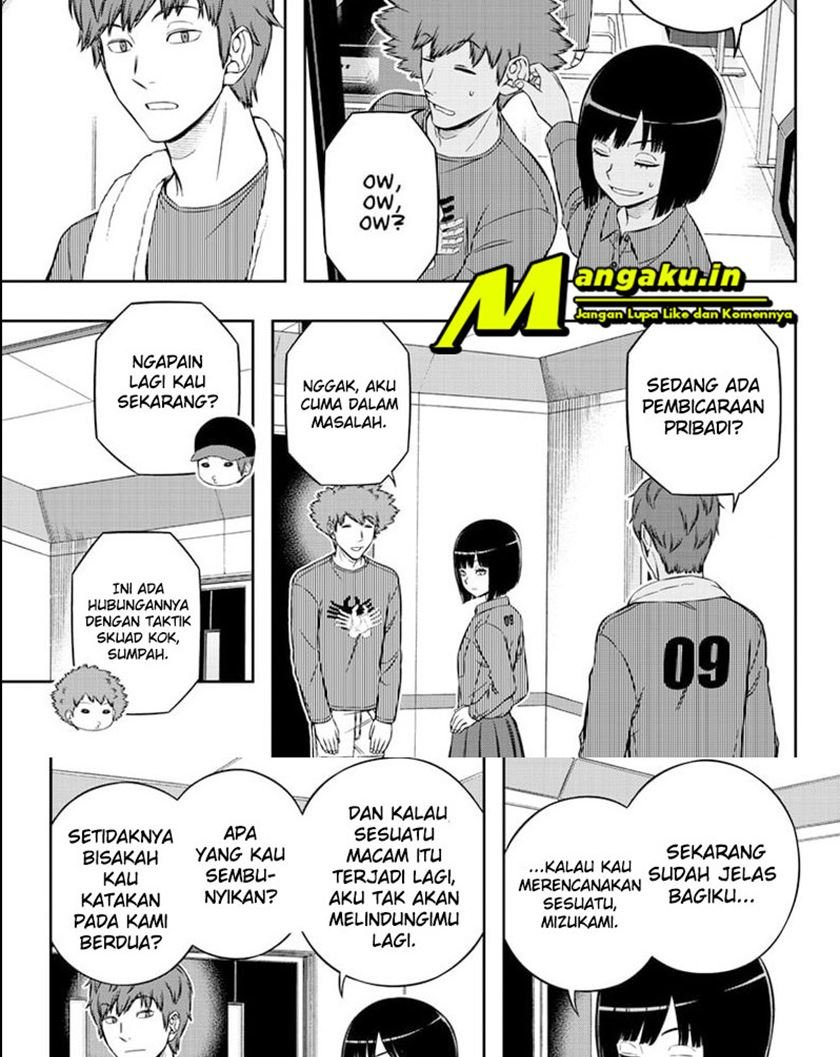 World Trigger Chapter 222 - halaman 9