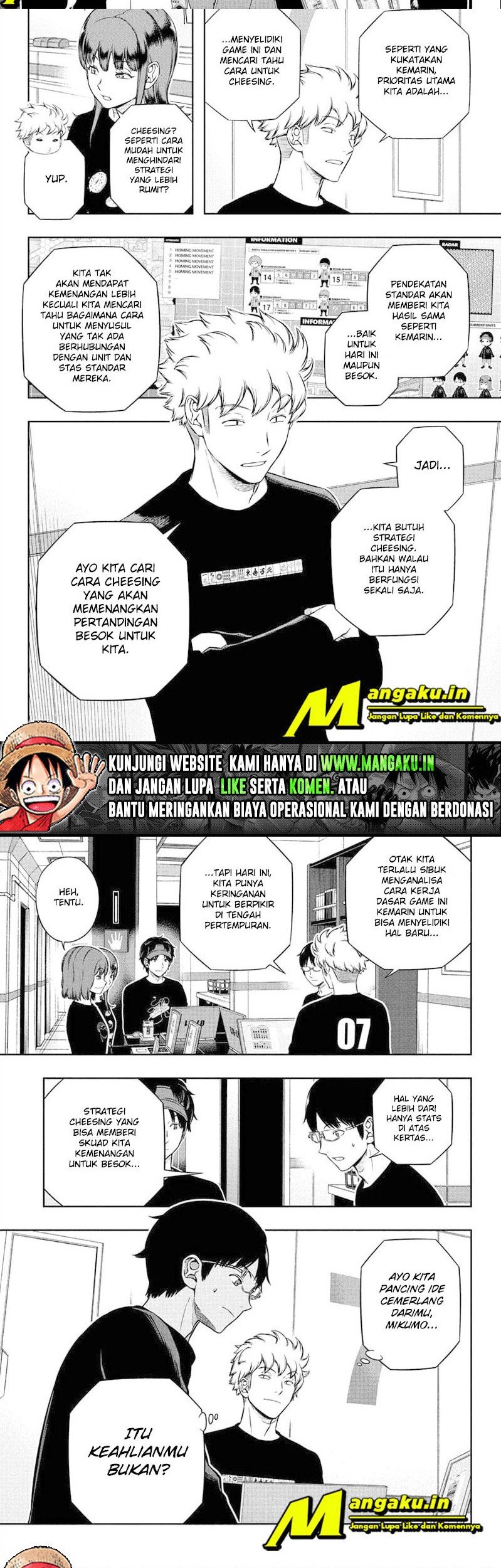 World Trigger Chapter 223 - halaman 12
