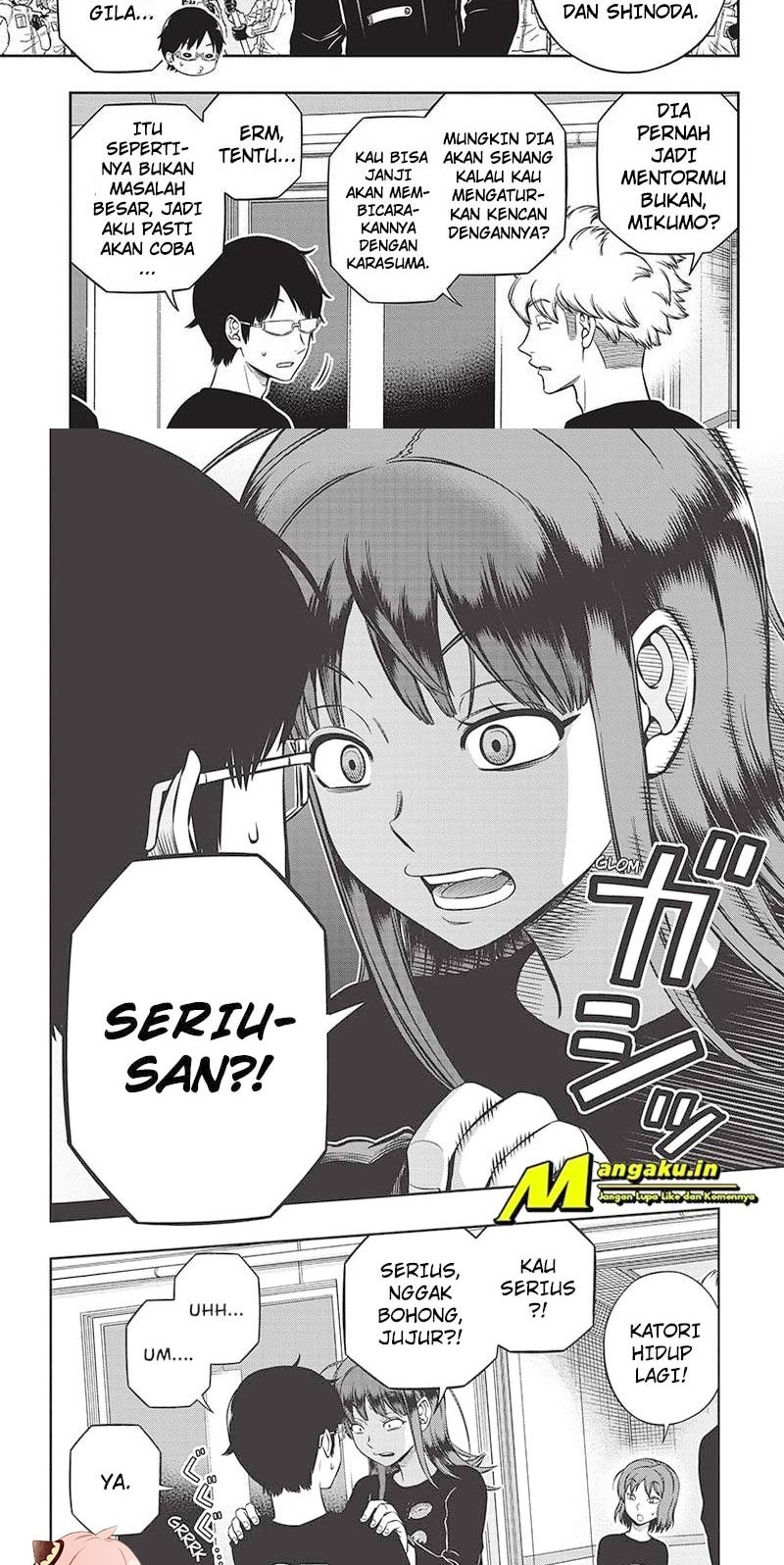 World Trigger Chapter 225 - halaman 14