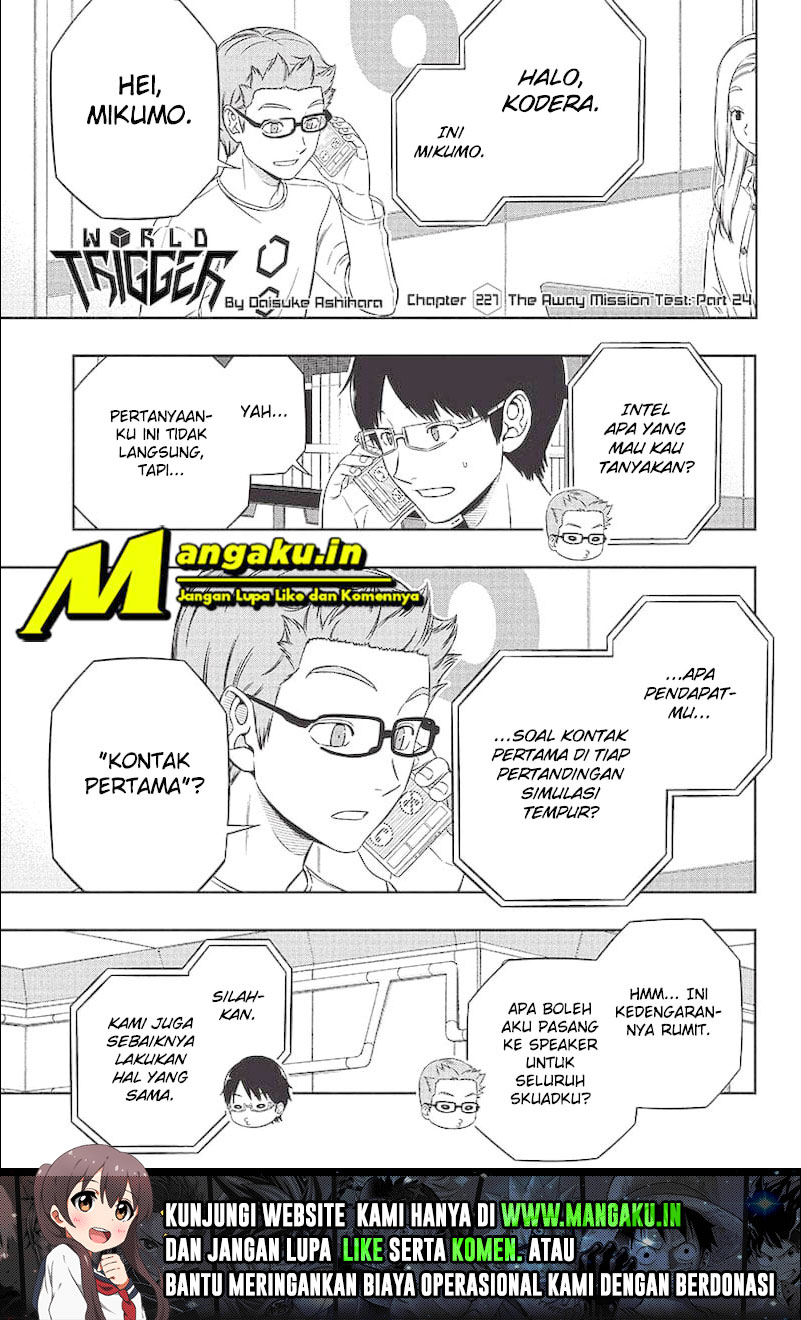 World Trigger Chapter 227 - halaman 2