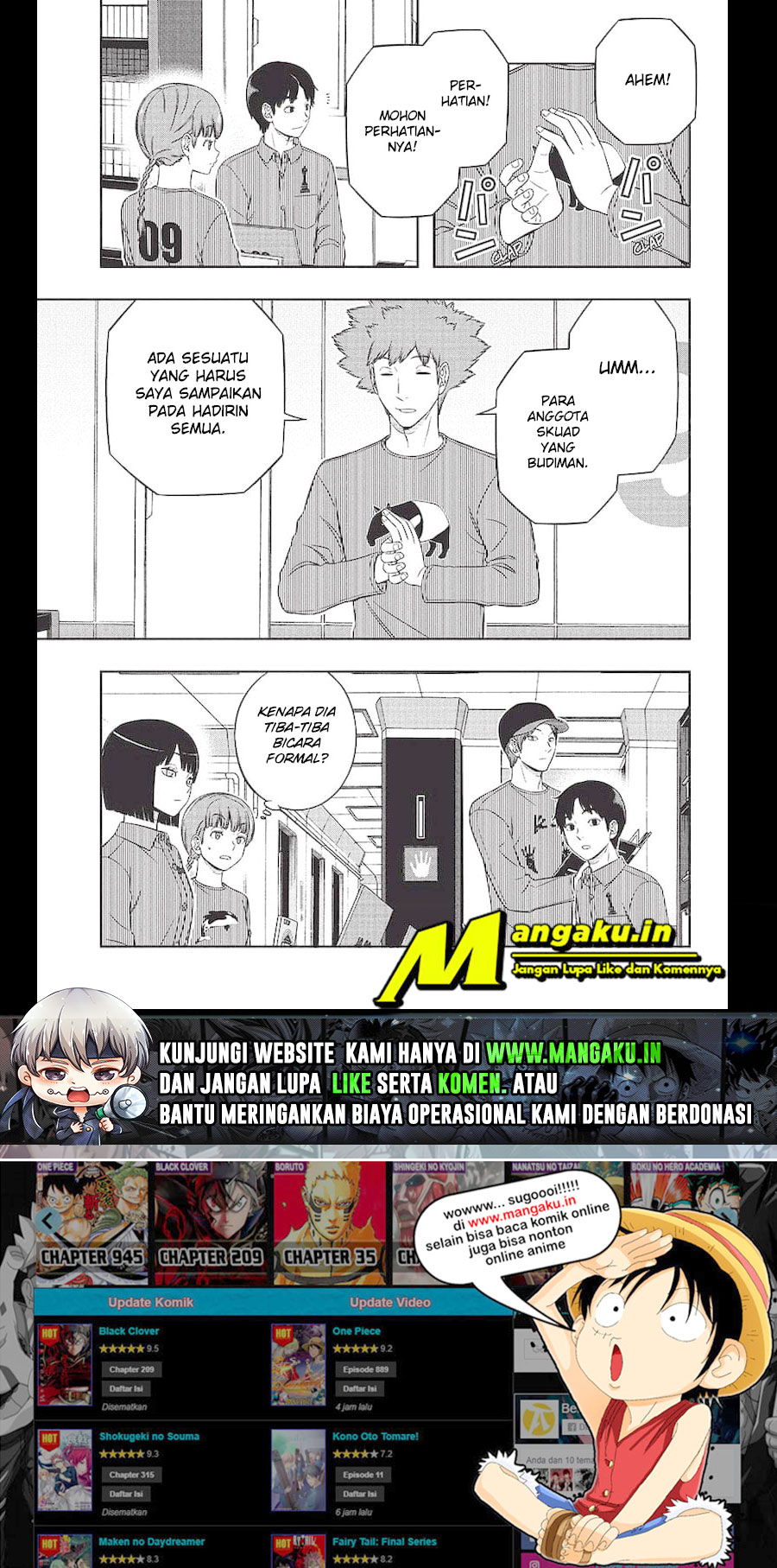 World Trigger Chapter 227 - halaman 22