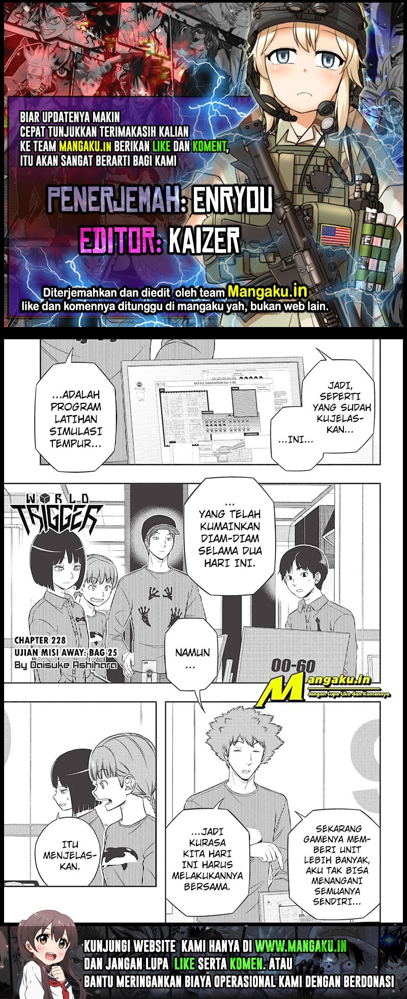 World Trigger Chapter 228 - halaman 1