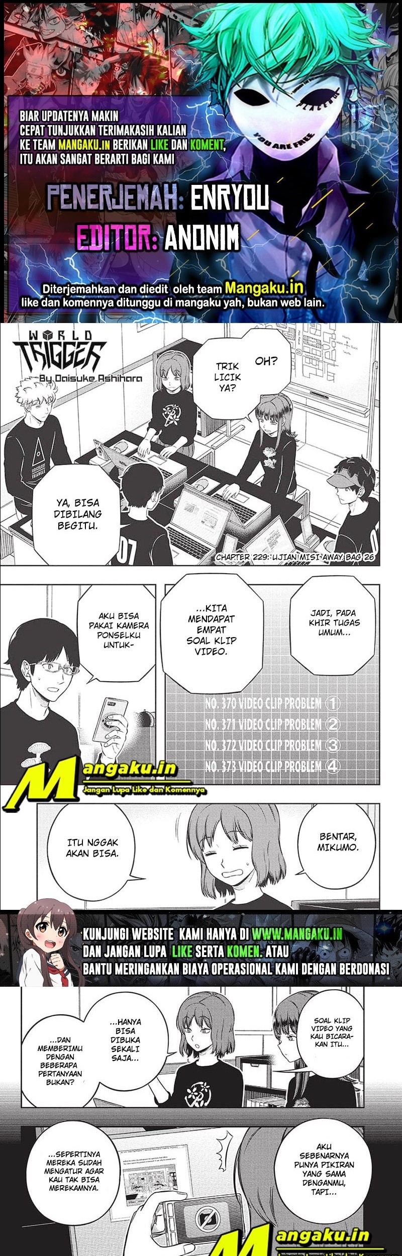World Trigger Chapter 229 - halaman 1