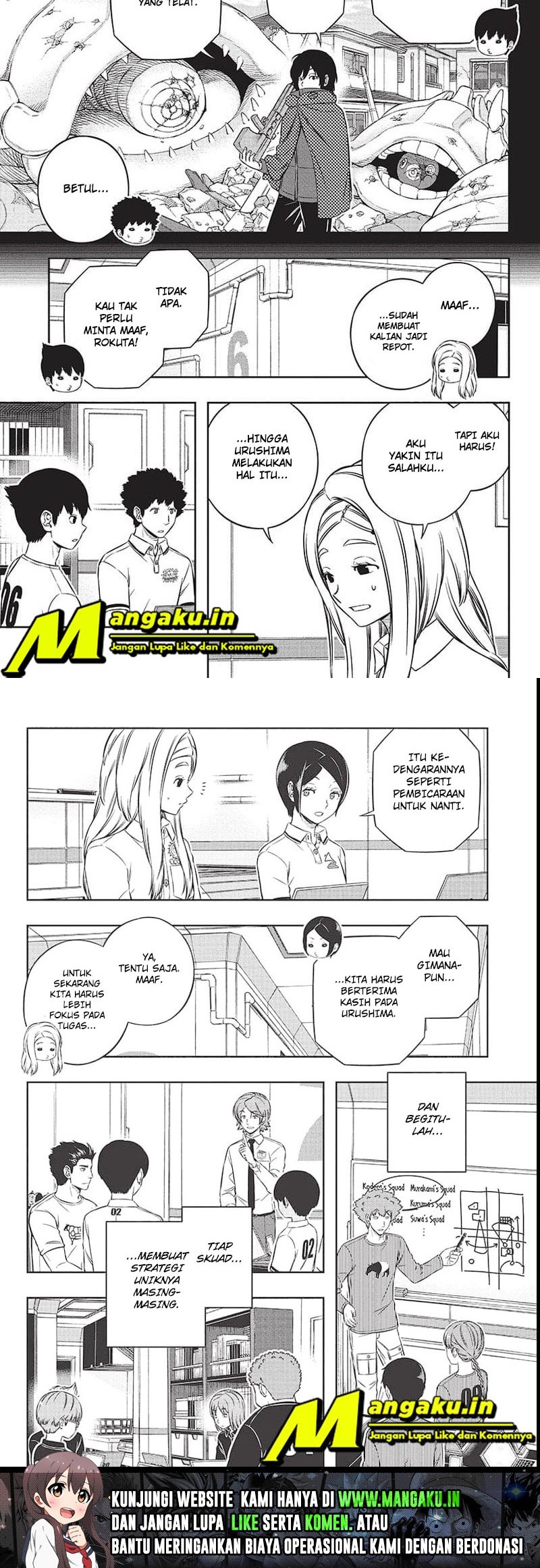 World Trigger Chapter 229 - halaman 12
