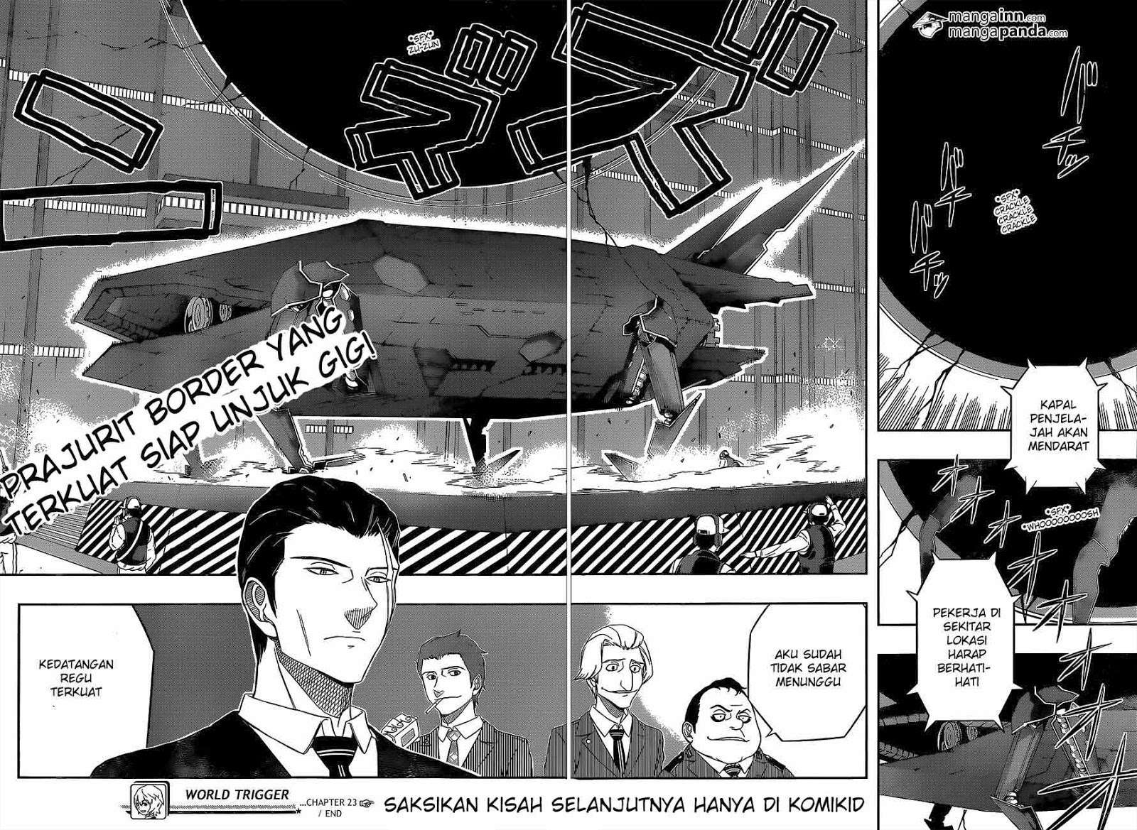 World Trigger Chapter 23 - halaman 16