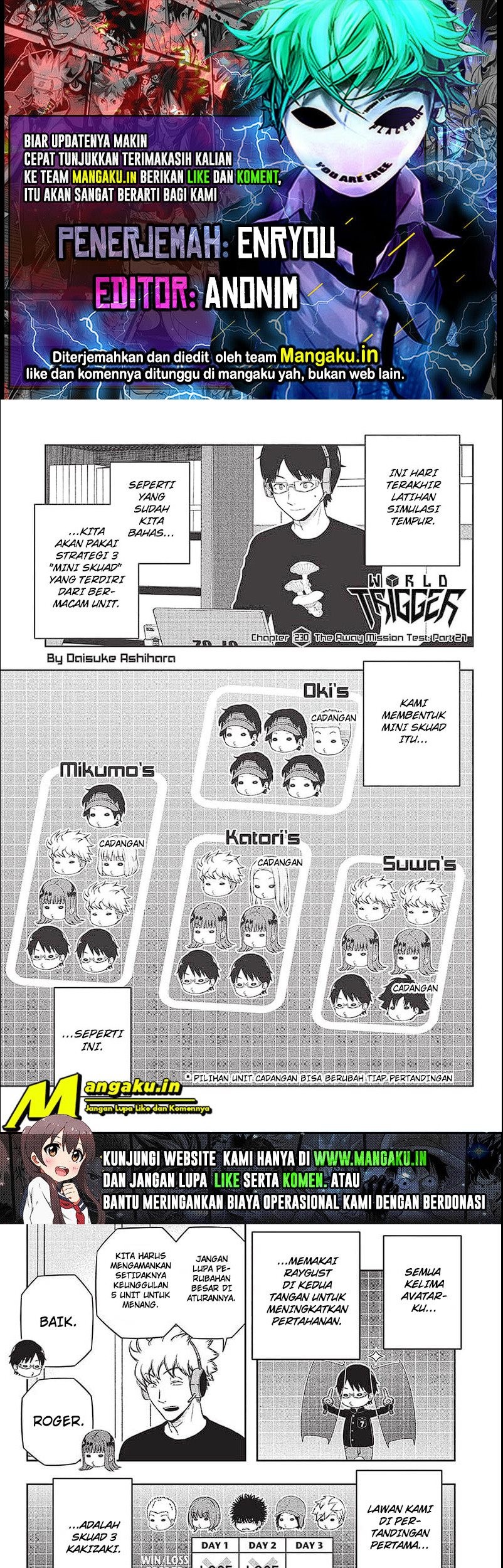 World Trigger Chapter 230 - halaman 1