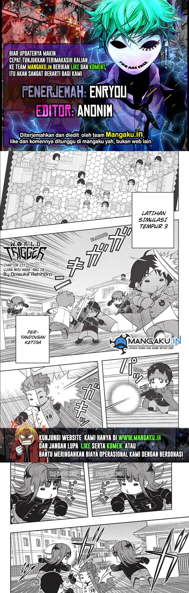 World Trigger Chapter 231 - halaman 1