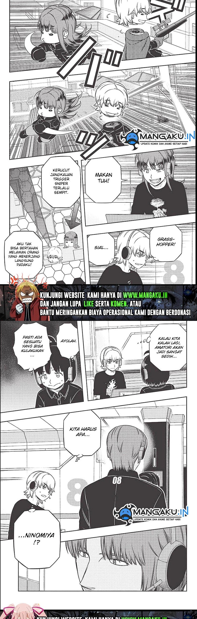 World Trigger Chapter 232 - halaman 19