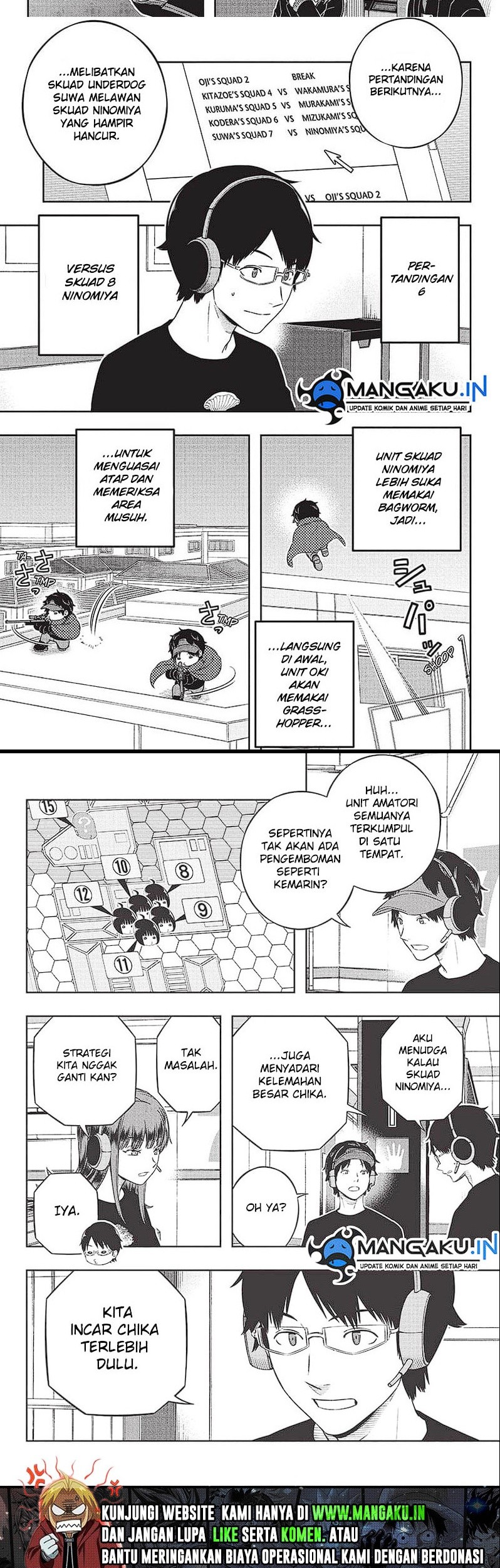 World Trigger Chapter 232 - halaman 7