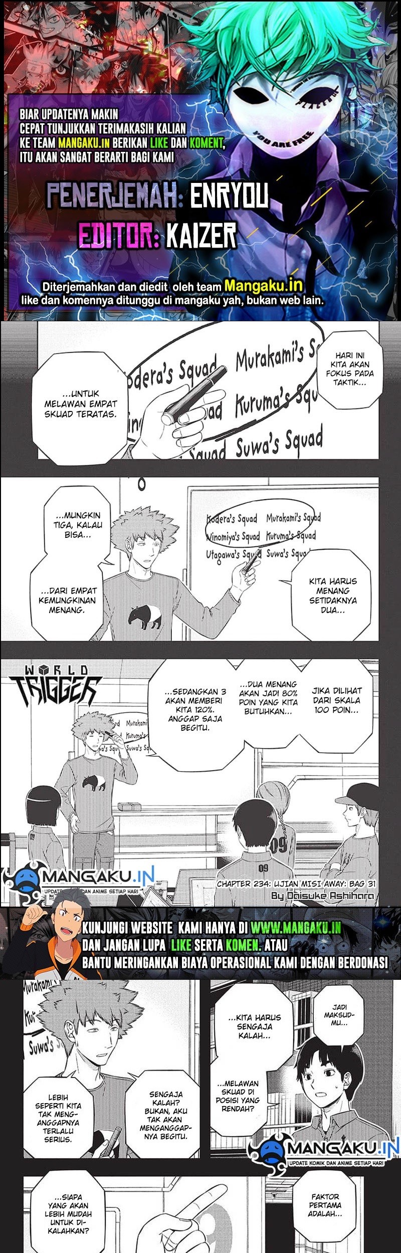 World Trigger Chapter 234 - halaman 1