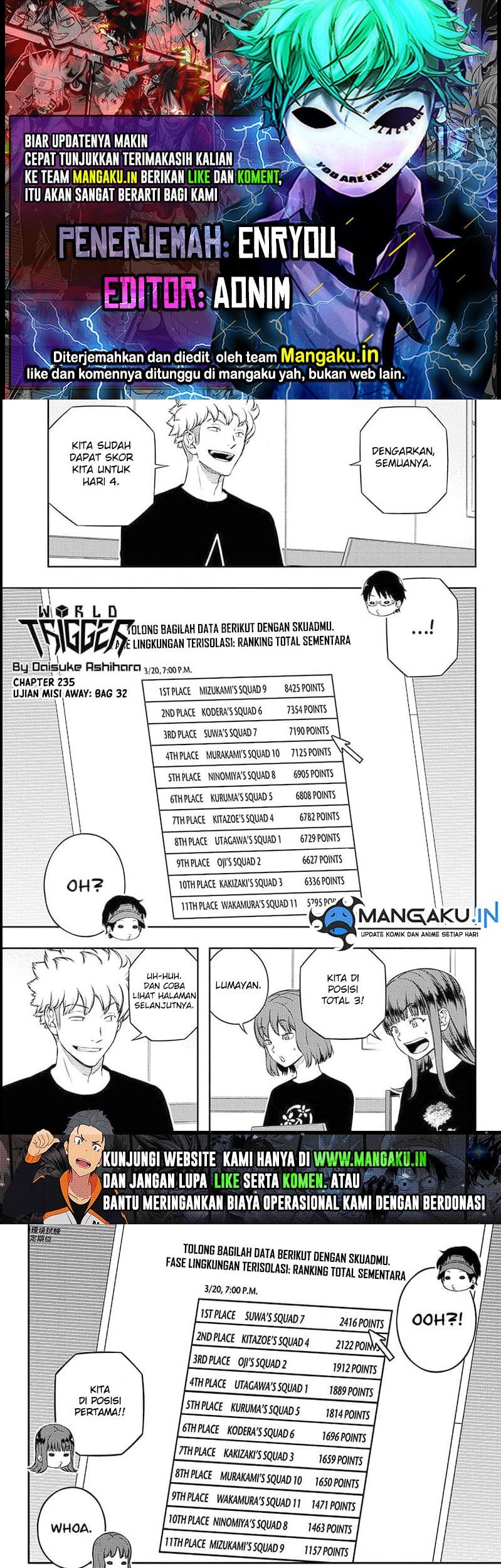 World Trigger Chapter 235 - halaman 1
