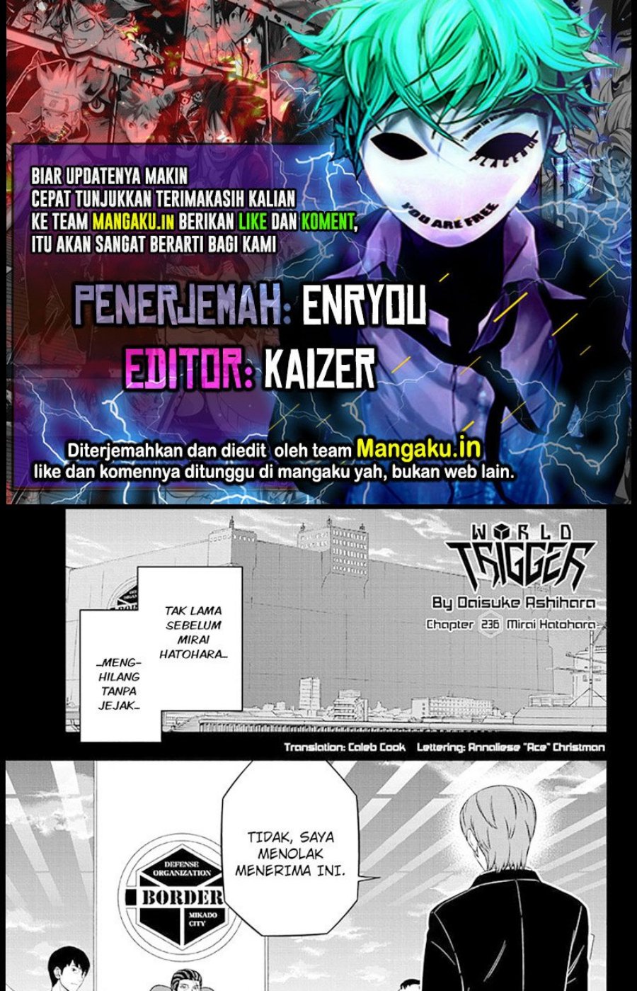 World Trigger Chapter 236 - halaman 1