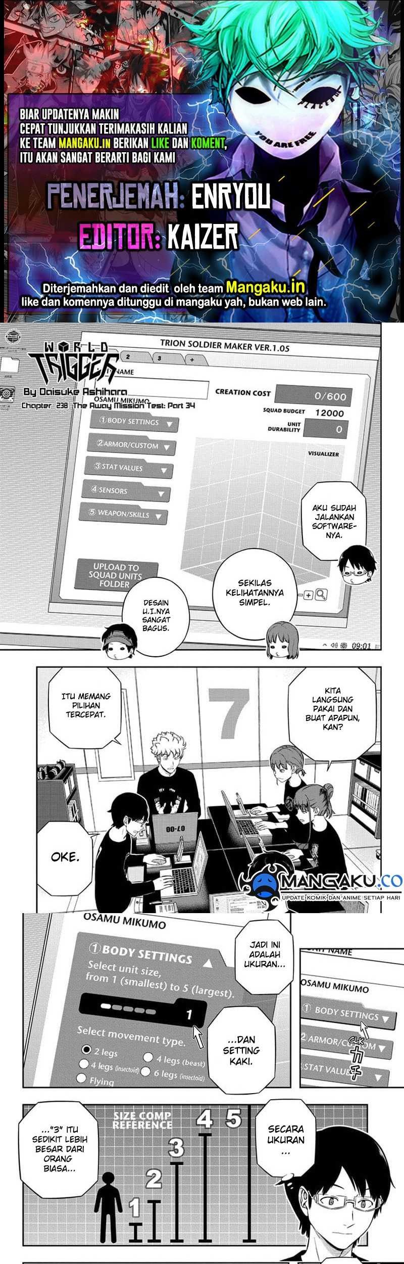 World Trigger Chapter 238 - halaman 1
