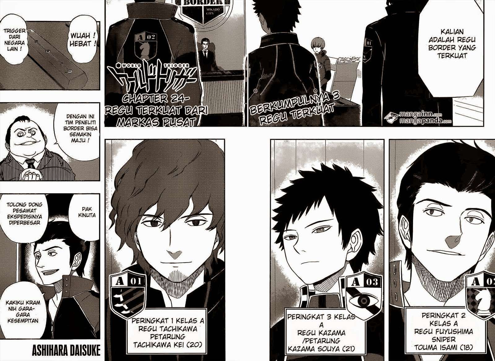 World Trigger Chapter 24 - halaman 3