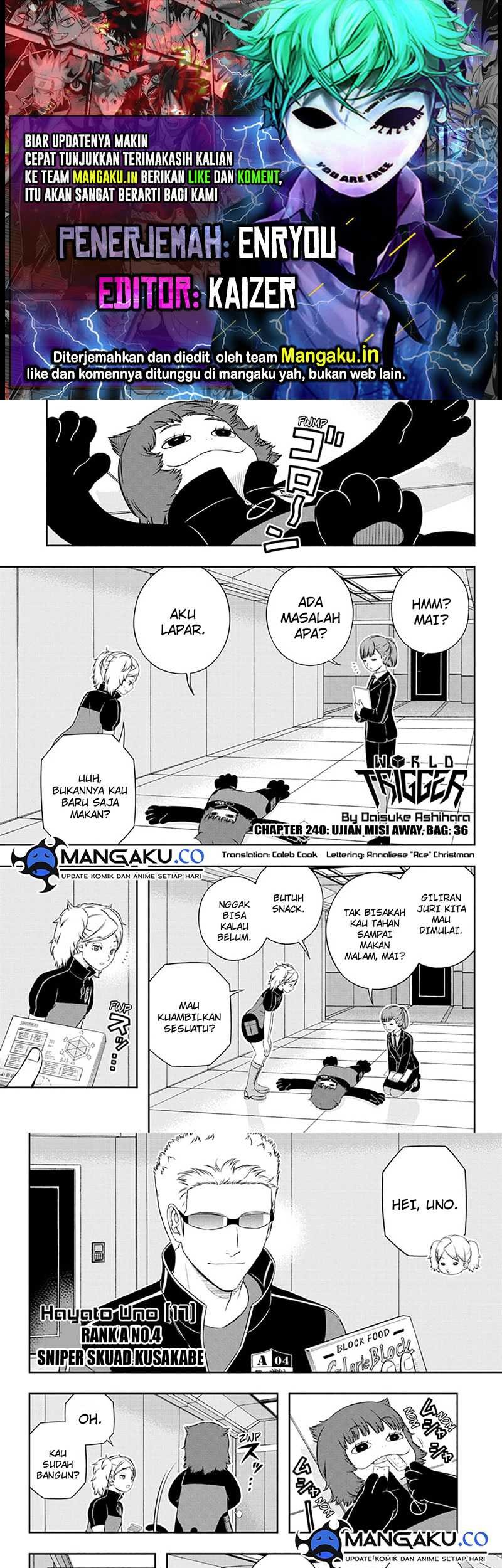 World Trigger Chapter 240.1 - halaman 1
