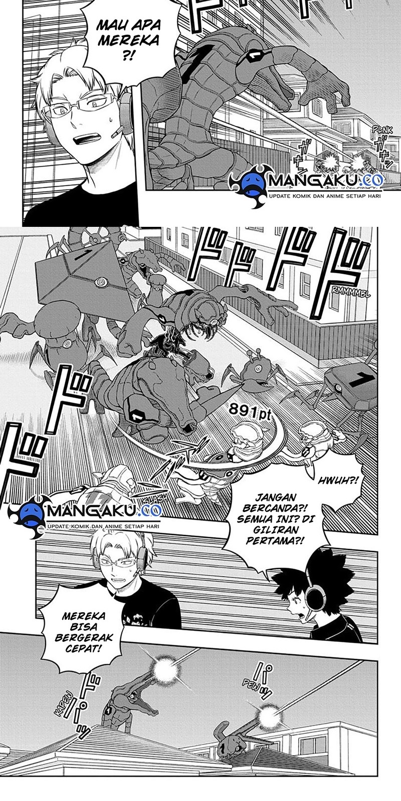 World Trigger Chapter 242 - halaman 10