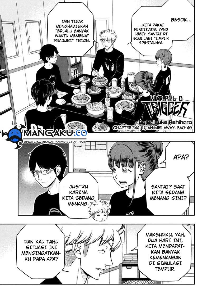 World Trigger Chapter 244 - halaman 2