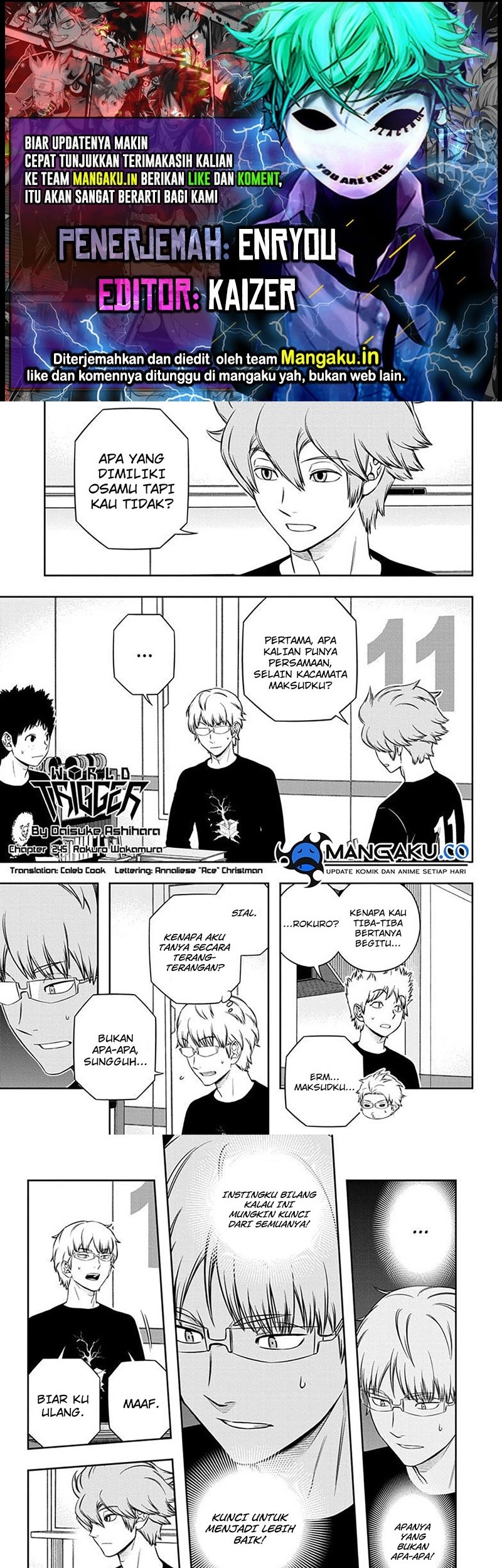 World Trigger Chapter 245 - halaman 1