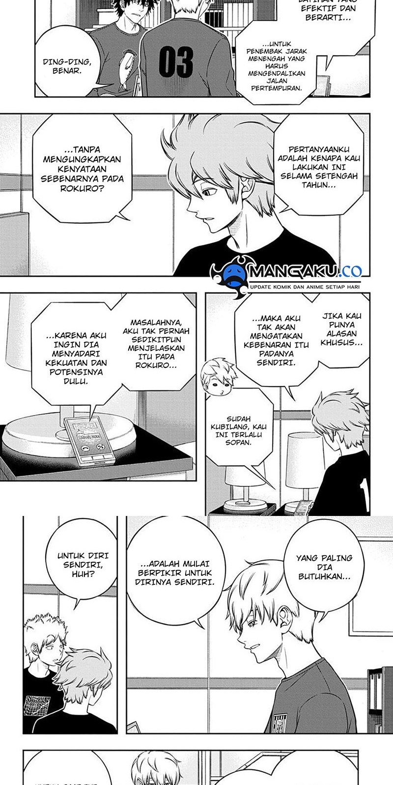World Trigger Chapter 245 - halaman 8