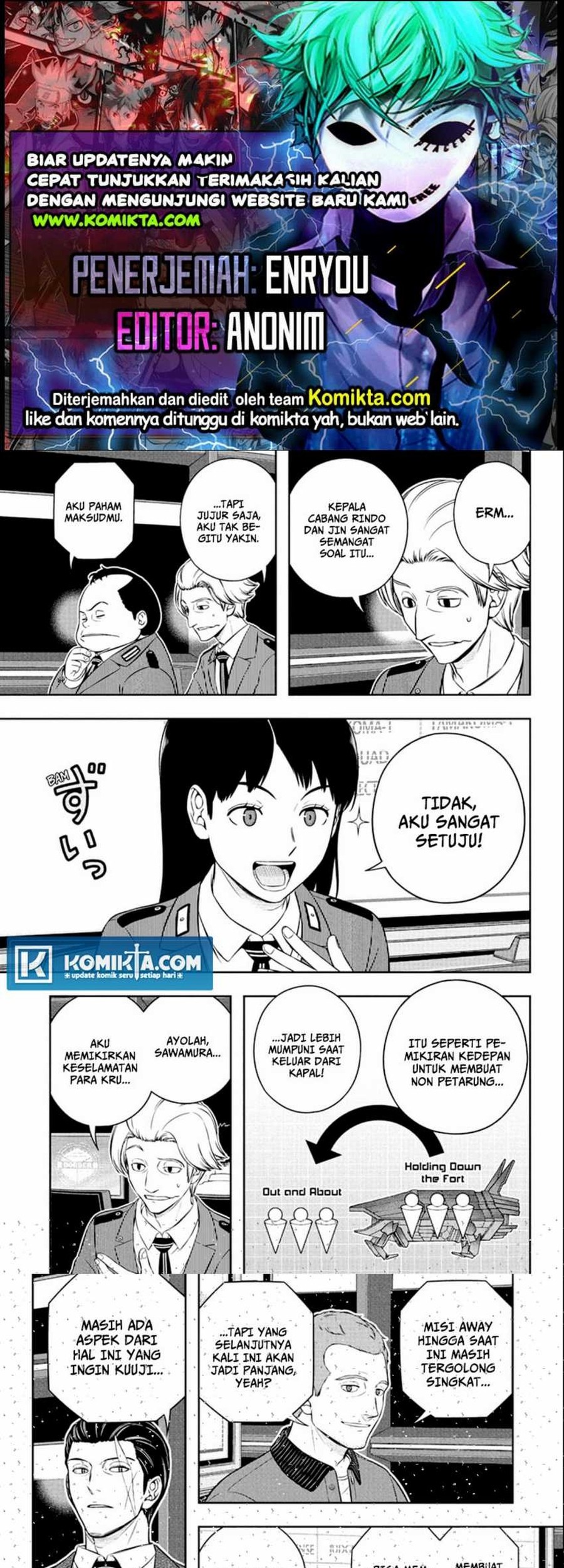 World Trigger Chapter 249.2 - halaman 1