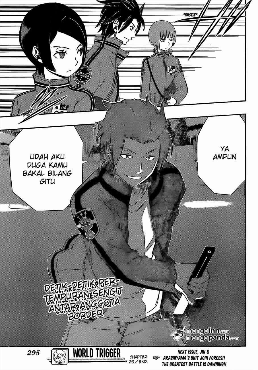 World Trigger Chapter 25 - halaman 19