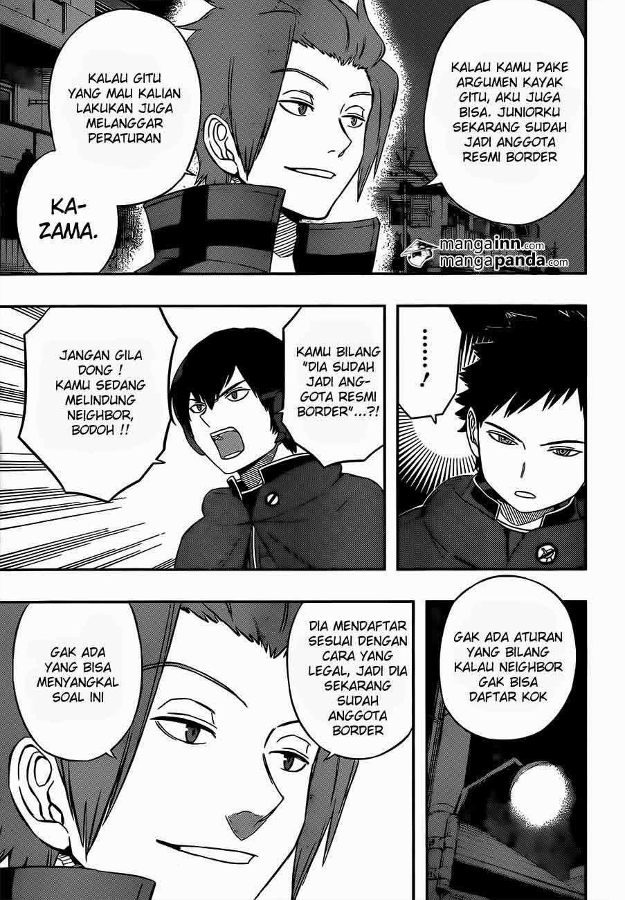 World Trigger Chapter 25 - halaman 8