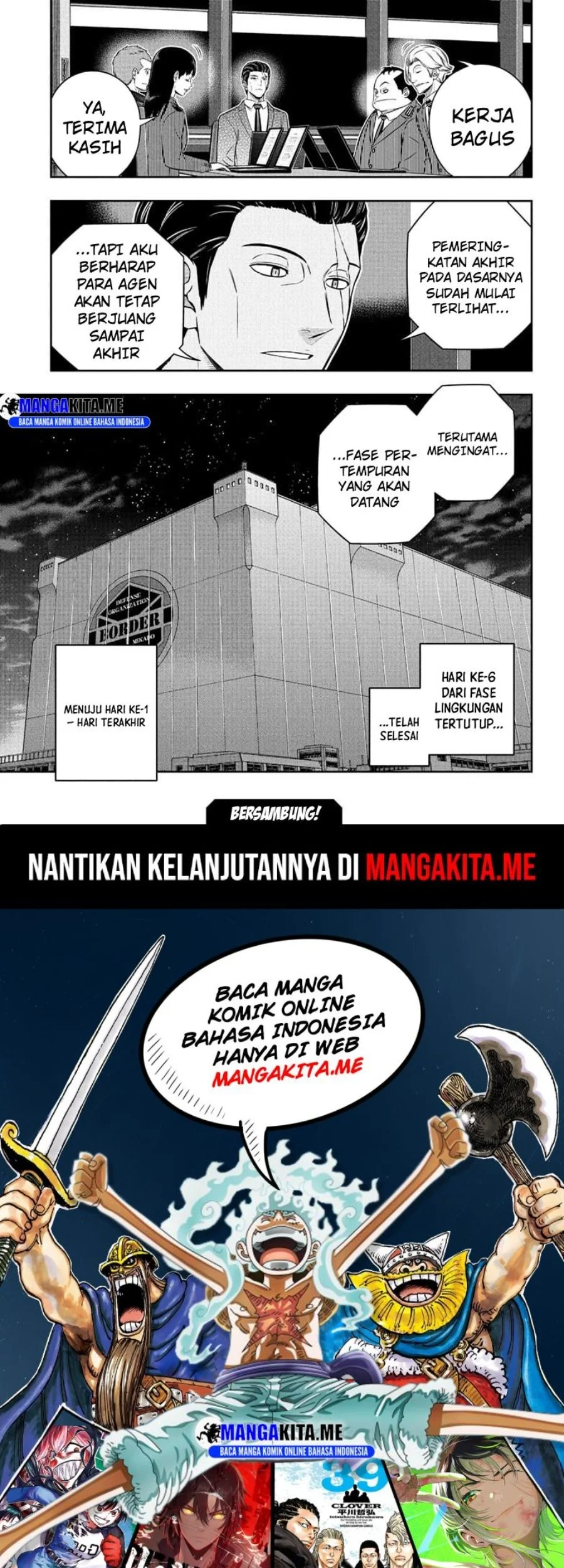 World Trigger Chapter 252 - halaman 21