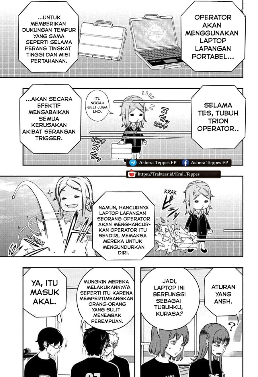 World Trigger Chapter 256 - halaman 13