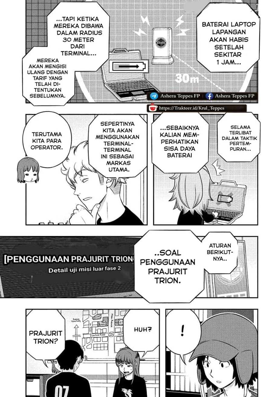 World Trigger Chapter 256 - halaman 15