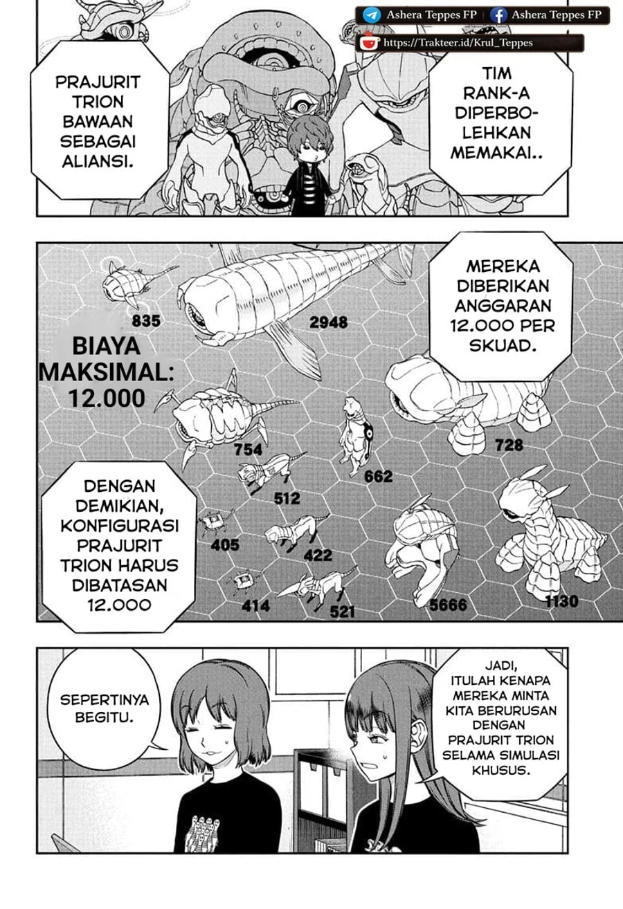 World Trigger Chapter 256 - halaman 16