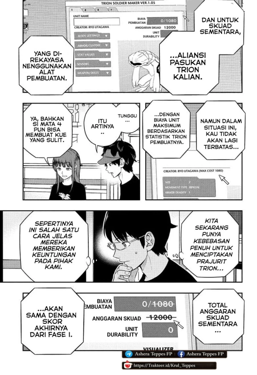 World Trigger Chapter 256 - halaman 17