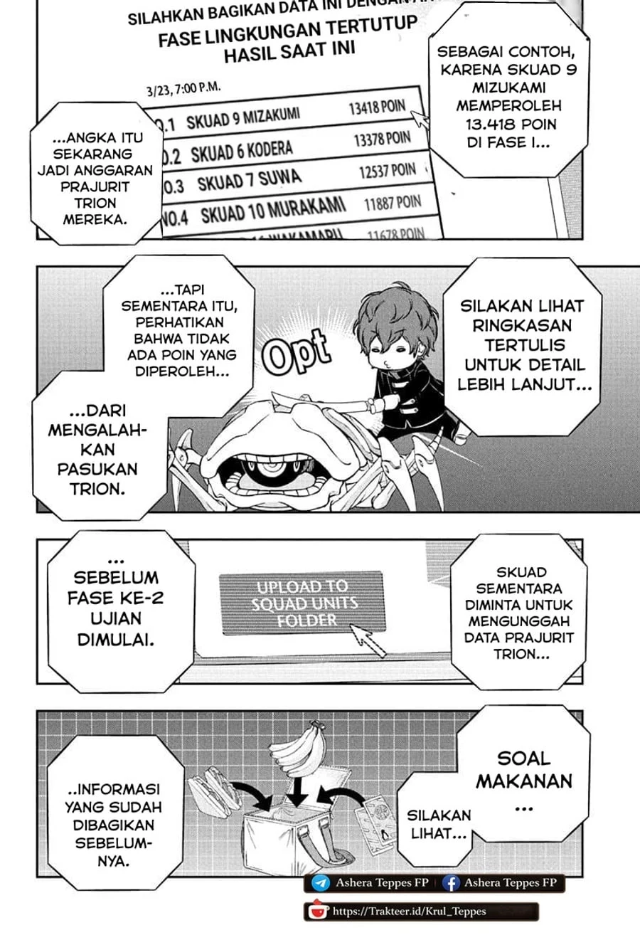 World Trigger Chapter 256 - halaman 18