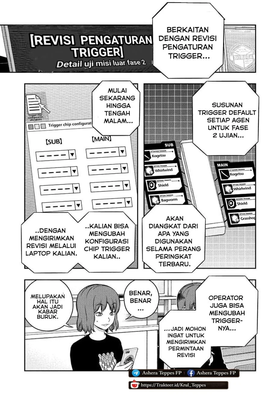 World Trigger Chapter 256 - halaman 19