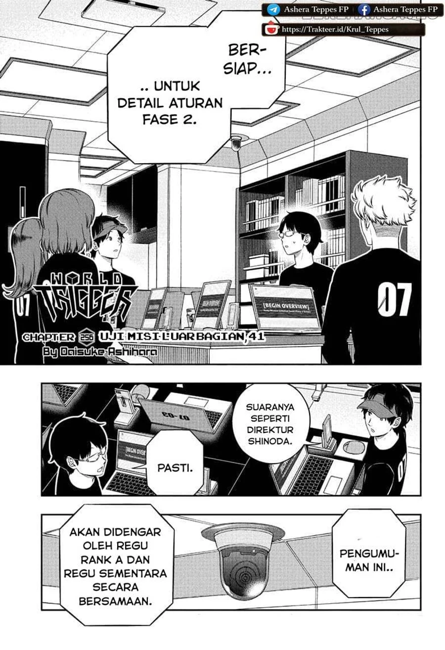 World Trigger Chapter 256 - halaman 2