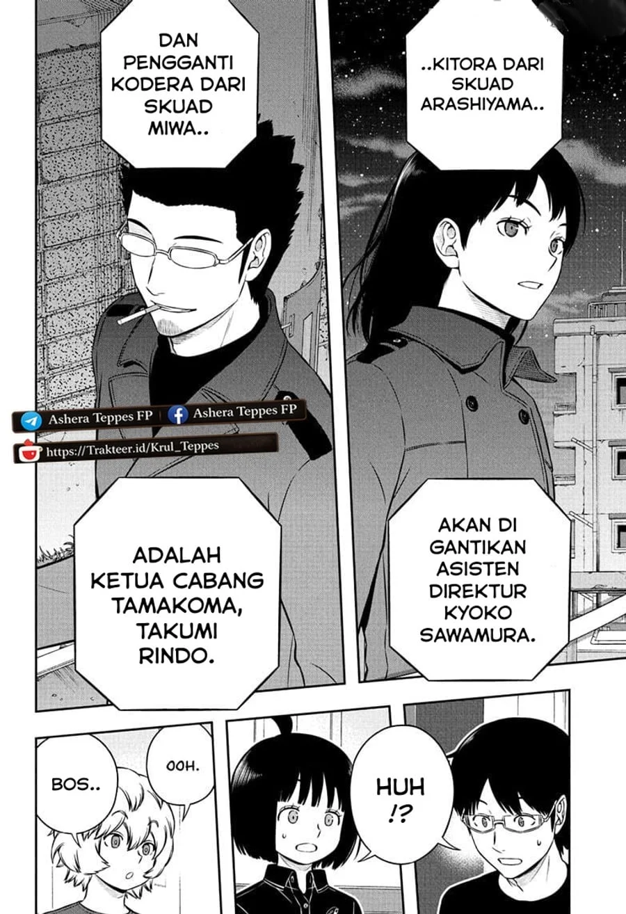 World Trigger Chapter 256 - halaman 22