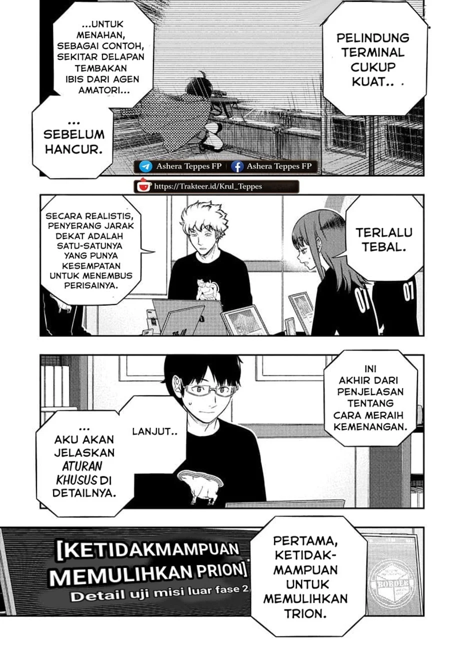 World Trigger Chapter 256 - halaman 8