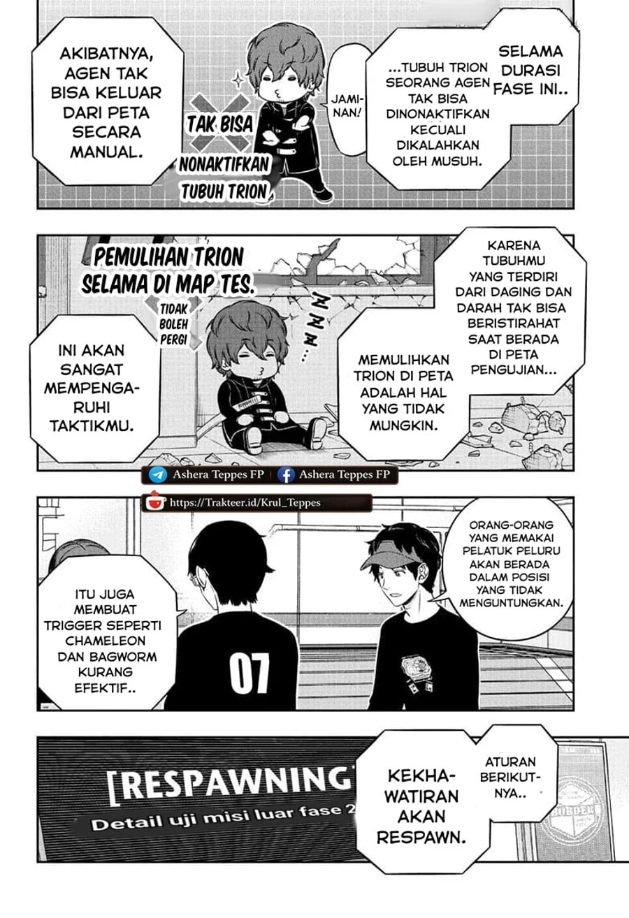 World Trigger Chapter 256 - halaman 9
