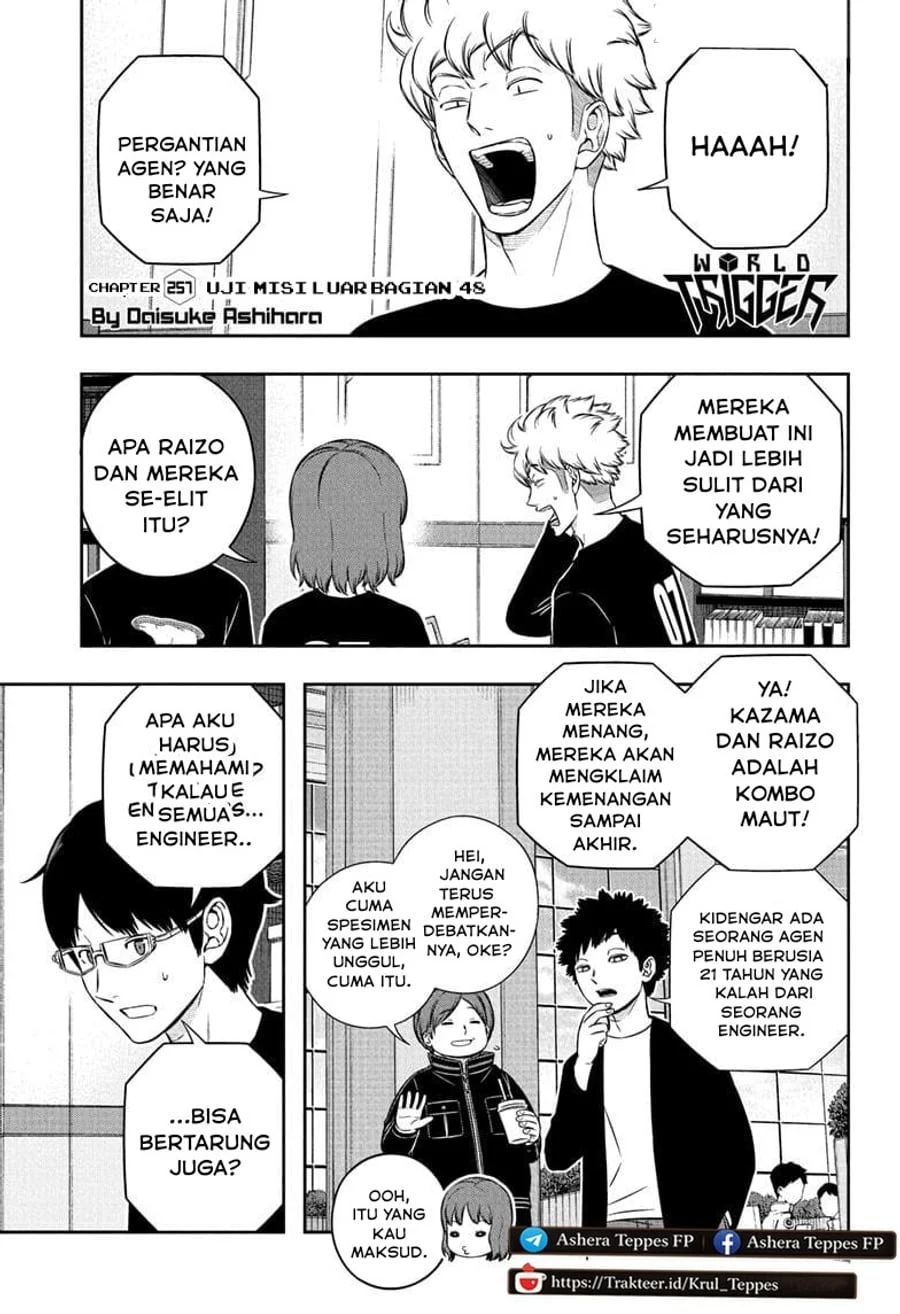 World Trigger Chapter 257 - halaman 2