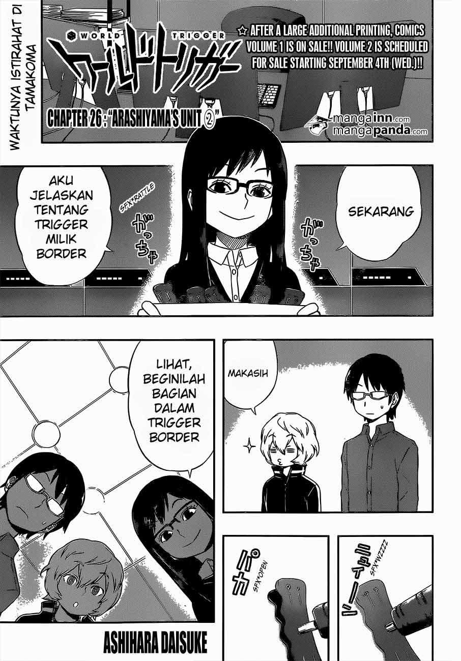 World Trigger Chapter 26 - halaman 2