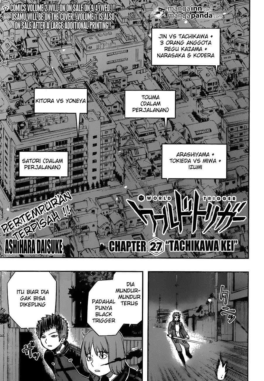 World Trigger Chapter 27 - halaman 6