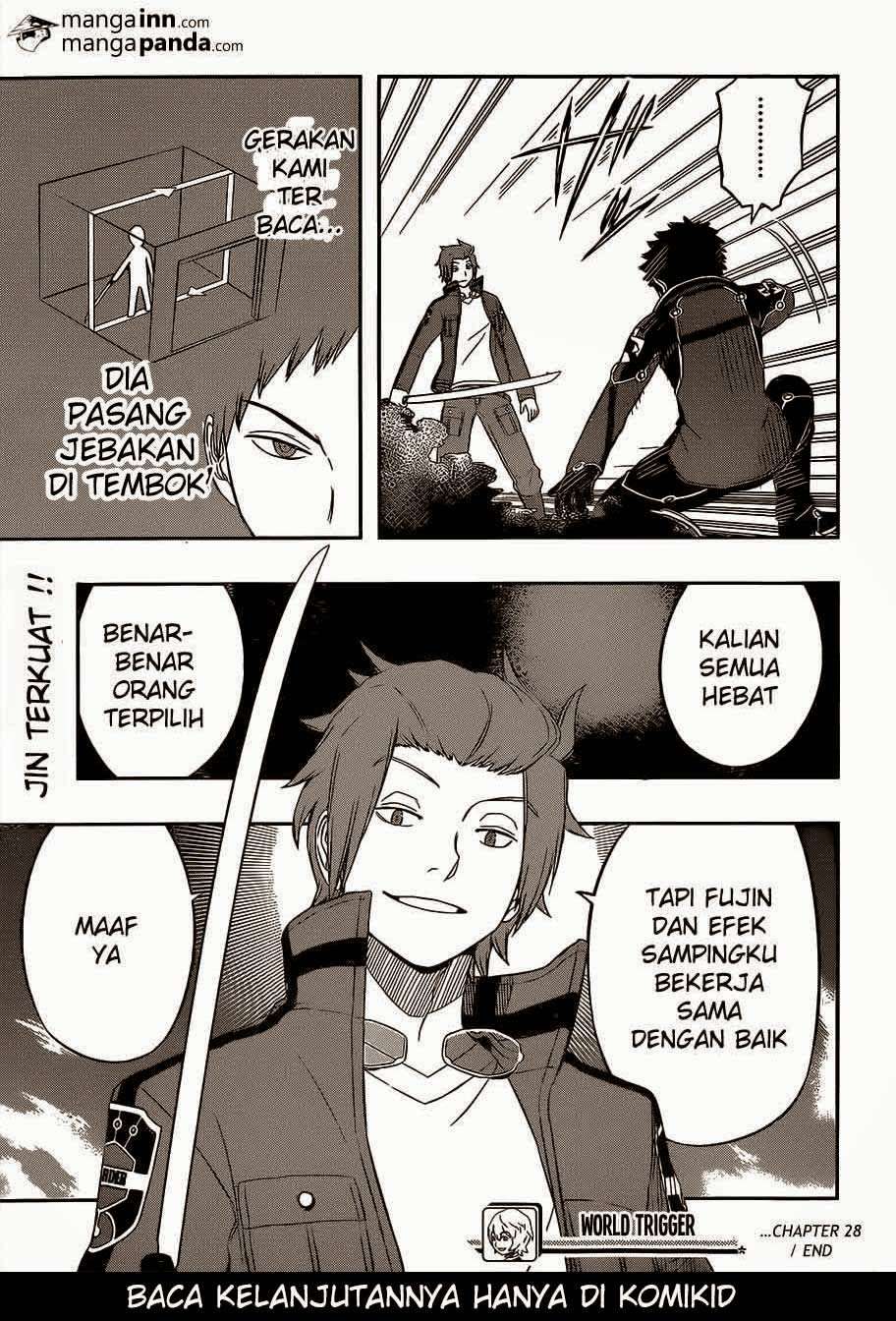 World Trigger Chapter 28 - halaman 19