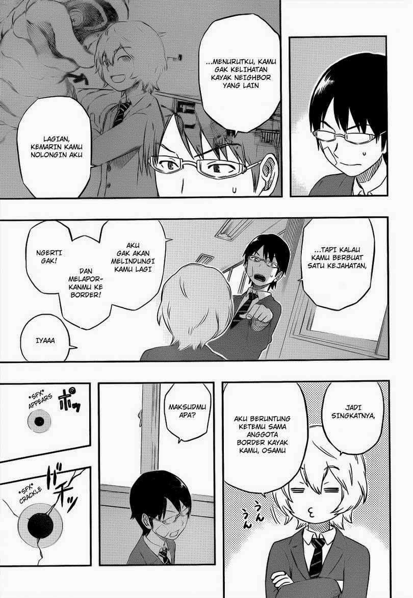 World Trigger Chapter 3 - halaman 17