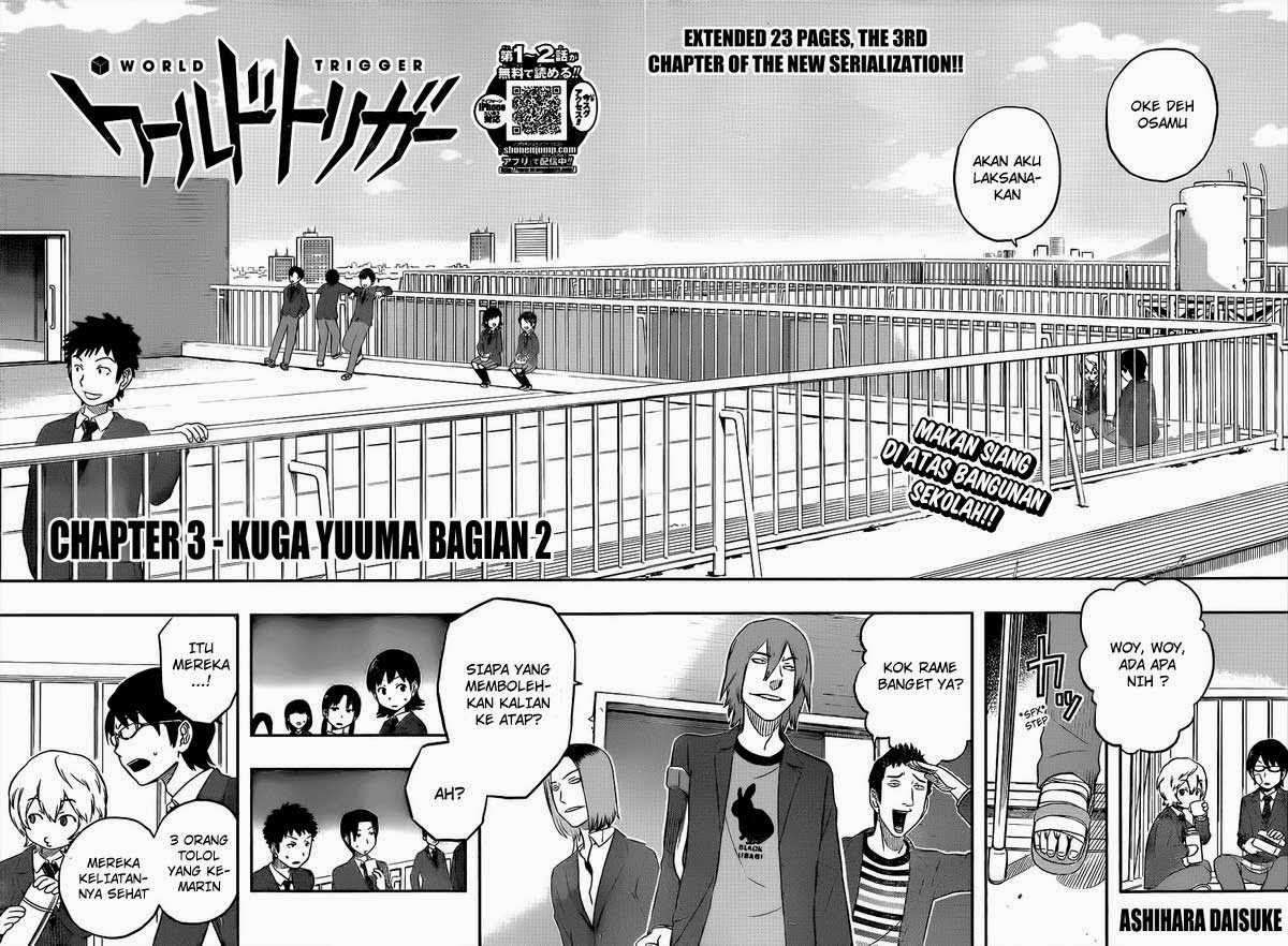 World Trigger Chapter 3 - halaman 3