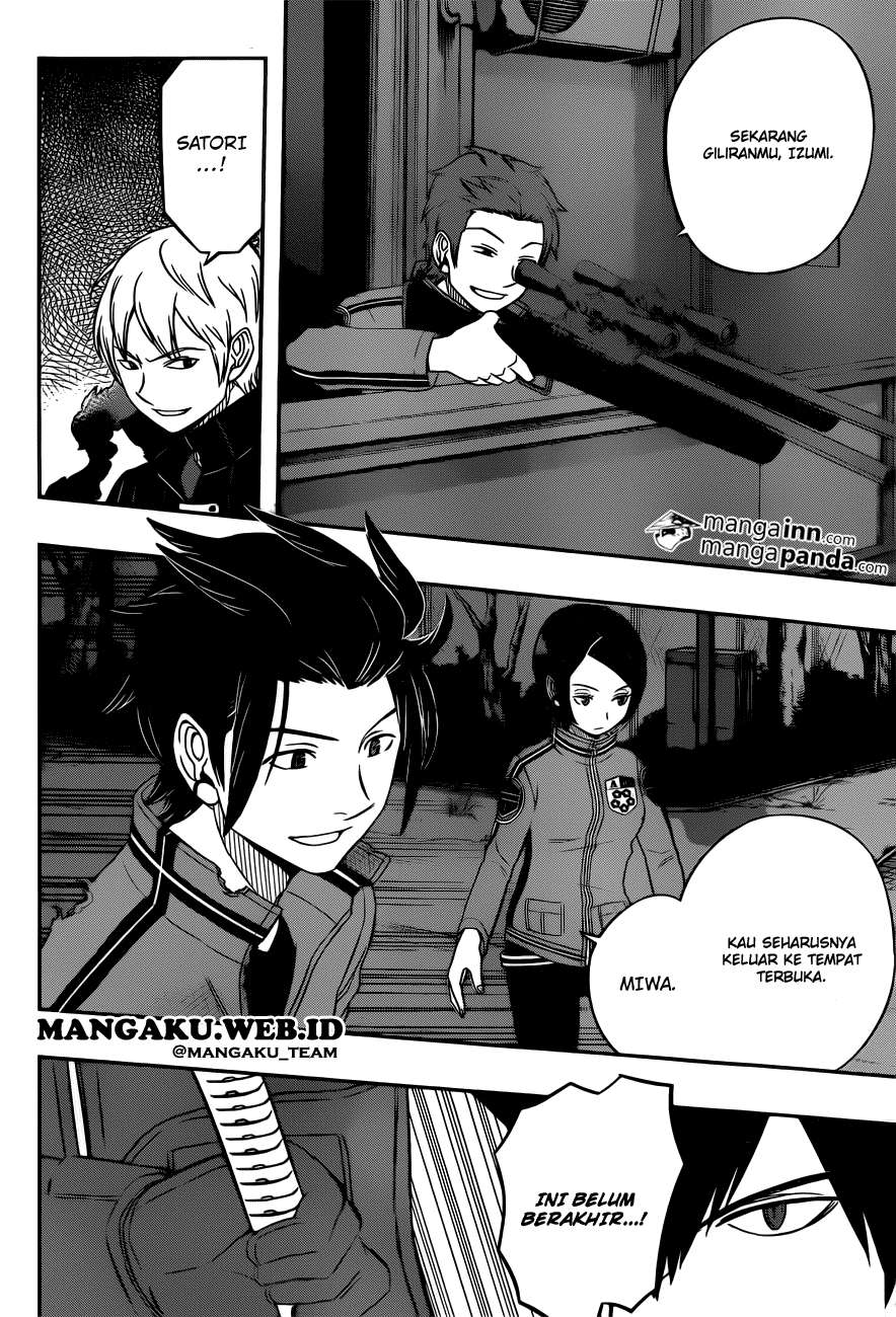 World Trigger Chapter 30 - halaman 18