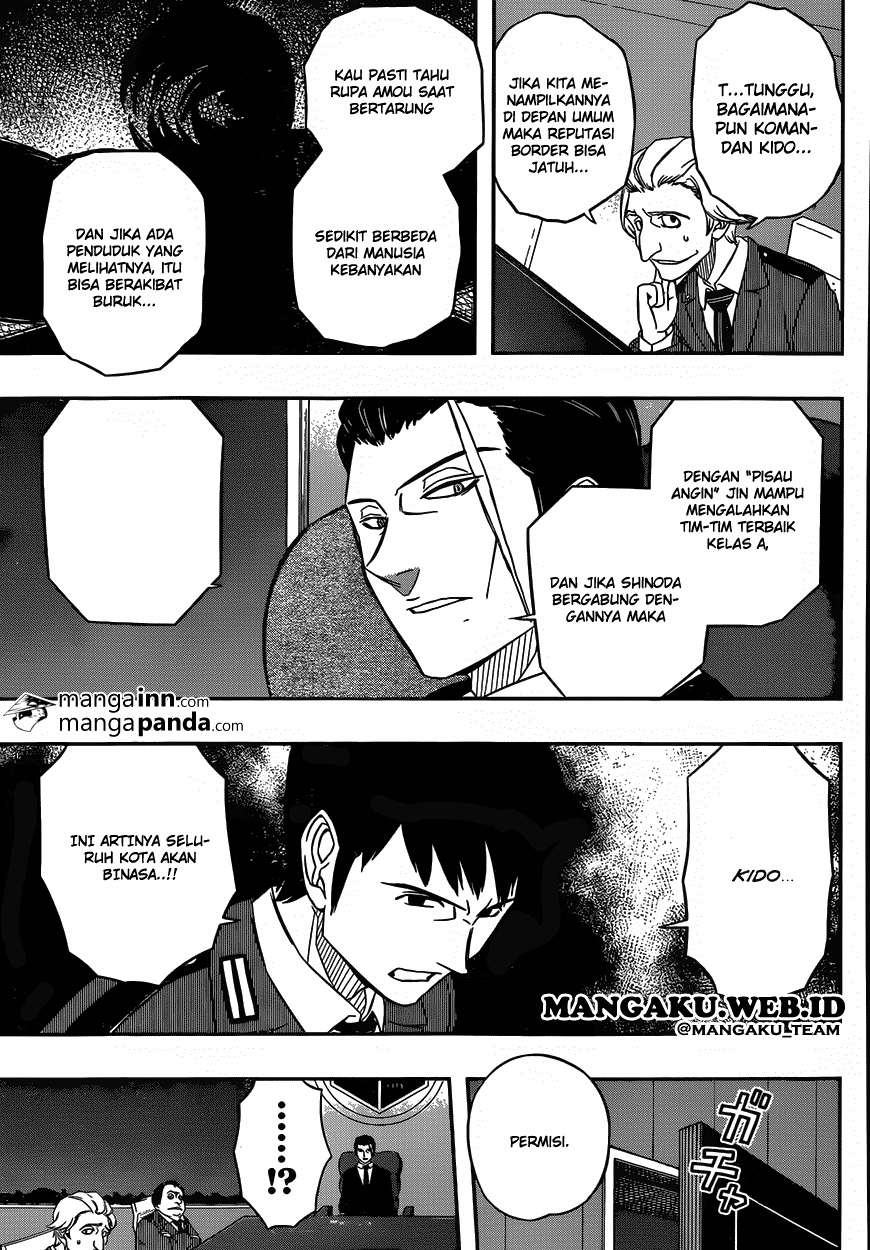 World Trigger Chapter 31 - halaman 14
