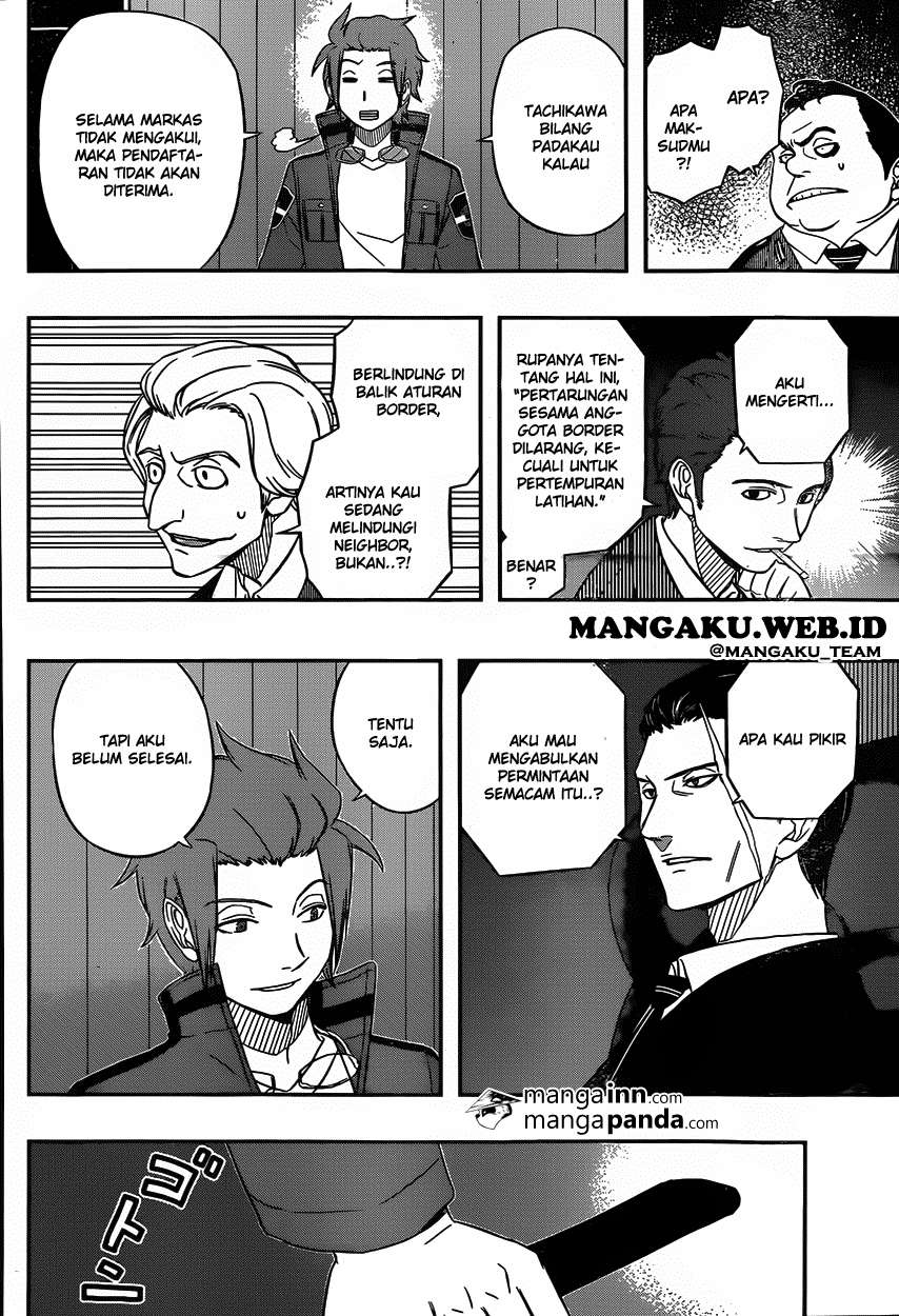 World Trigger Chapter 31 - halaman 17
