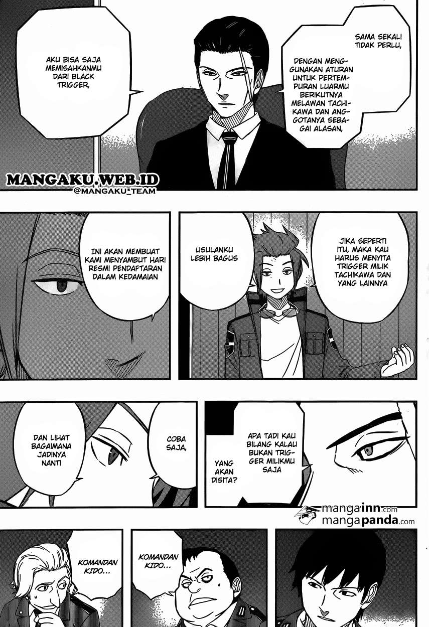 World Trigger Chapter 31 - halaman 20