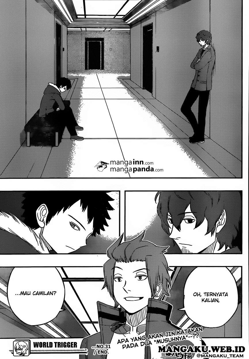 World Trigger Chapter 31 - halaman 22
