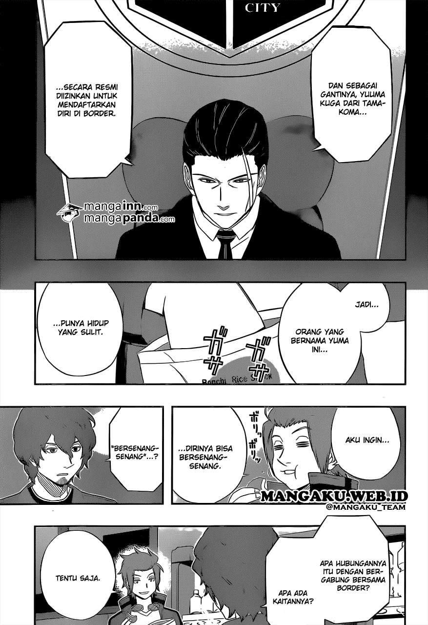 World Trigger Chapter 32 - halaman 7
