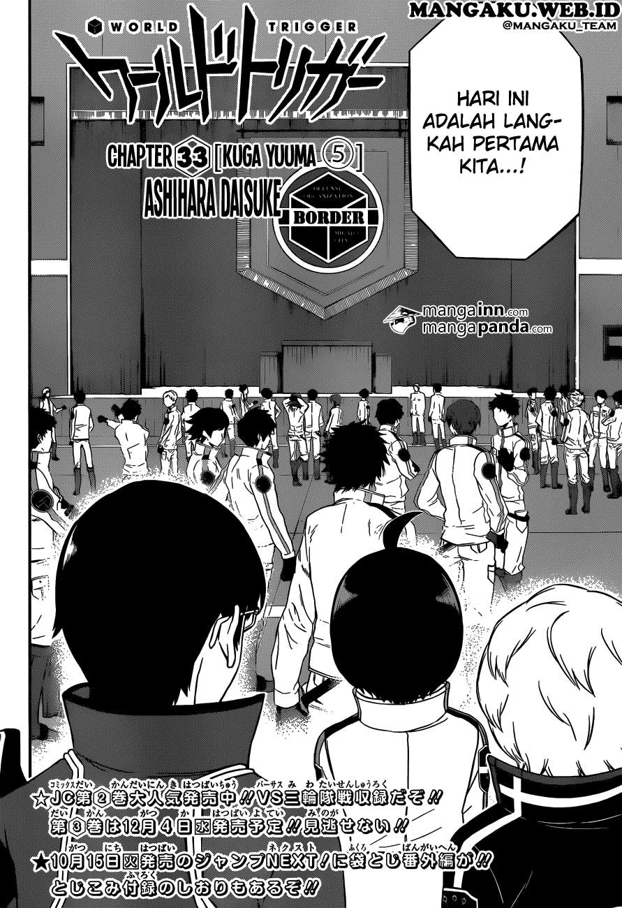 World Trigger Chapter 33 - halaman 2